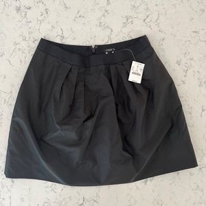 NWT J.Crew Women’s Black Silk Skirt, Size 4